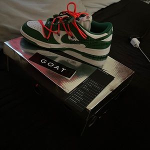 Off-White x Dunk Low “Pine Green”